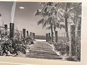 lot 144 image: Fabulous Framed Black and White Photo