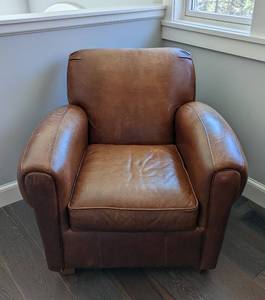 lot 27 image: Bauhaus Leather Armchair