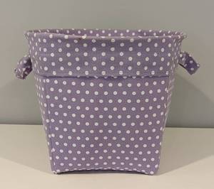 lot 34 image: Pottery Barn Kids Cloth Storage Bins