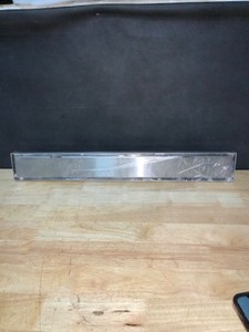 lot 12 image: OATEY Designline 24 in. Stainless Steel Linear Shower Drain with Tile-In Pattern Drain Cover. See Pictures