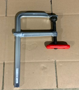 lot 33 image: BESSEY 12 in. Capacity High-Performance Metal Fabricators Clamp with 8 in. Throat Depth. See Pictures