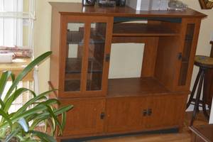 Entertainment Center Measurements in photos