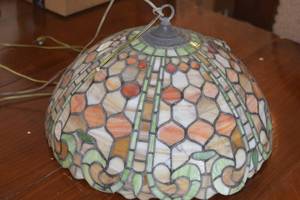 Large Tiffany Style Chandelier