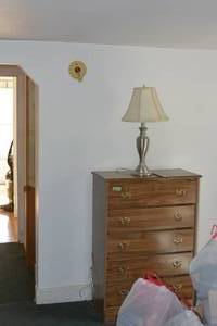 Tall Dresser with lamp