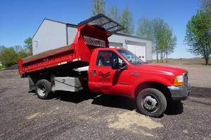 2001 Ford F-450 XL Super Duty Power Stroke Dually Dump Truck