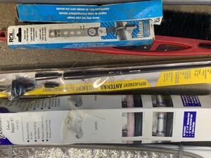 Exhaust repair parts Antenna 7 wire wheel