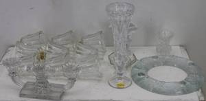 Glass Candle Holders