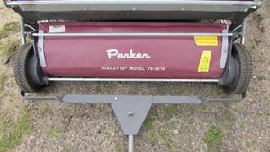 lot 30 image: Parker Pull Behind Lawn Sweeper