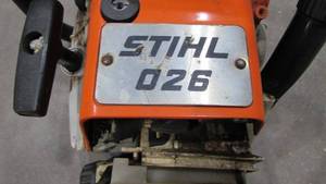 lot 59 image: Stihl 026 Chainsaw