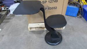 lot 66 image: Lot of Saddled Active Desk Chairs