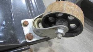 lot 76 image: (4) Metal Vehicle Rollers
