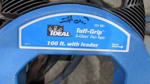 lot 6 image: (2) Air Hoses and (1) 100 Fish Tape