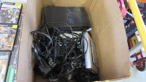 lot 82 image: PlayStation 2 with Games and Accessories