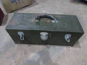 lot 90 image: Metal Tool Box with Contents