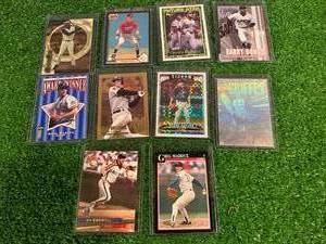 10 Different Baseball Cards - Inserts & Stars