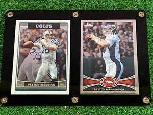 Payton Mannning Topps Chrome Cards