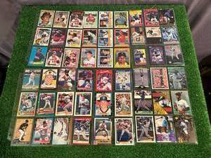80s & 90s Baseball Stars 6 Pages - 54 Cards