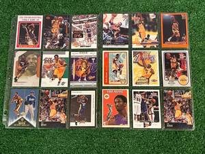 18 Different Kobe Bryant Cards