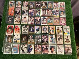 1980s, 90s & 2000s Baseball Cards - 54 Total