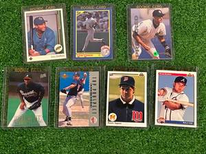 7 Baseball RCs - Deion Sanders, Brad Radke