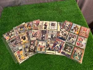 72 Assorted Football Cards