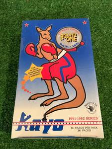 1991 Kayo Premiere Edition Round One Boxing Cards