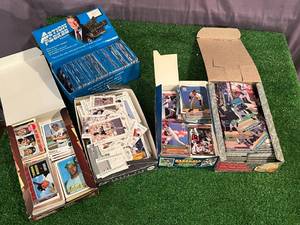 Open Packs of Baseball & Football Cards