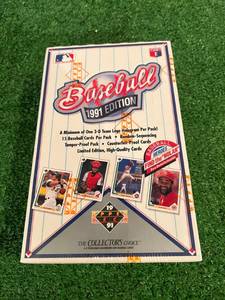 1991 Upper Deck Baseball Factory Sealed Box