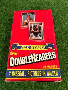 Topps All-Stars Doubleheaders Factory Sealed Box