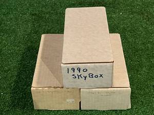 3 Sets 1990 Skybox Basketball Cards