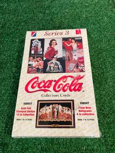 Coca-Cola Collectors Cards Series 3 Factory Sealed Box