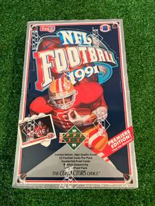 1991 Upper Deck Football Factory Sealed Box