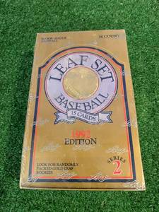 1992 Leaf Baseball Series 2 Factory Sealed Box