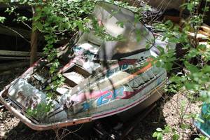 lot 277 image: Polaris XCR600 Lightweight Triple Snowmobile (Parts Only)