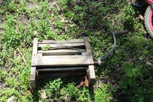 lot 286 image: Vintage Clothes Washing Machine Wringer Handle