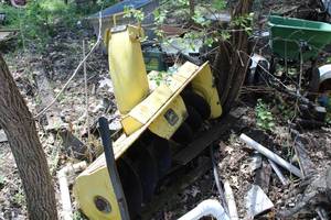 lot 307 image: John Deere 45 Snow Plow Attachment