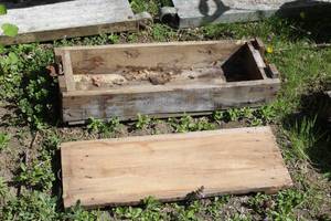 lot 324 image: Vintage Wooden 70WT Military Cartridge Box with Lid