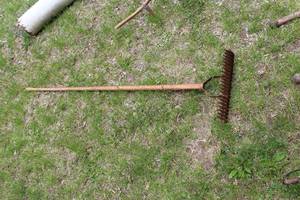 lot 338 image: Vintage Garden Tiller