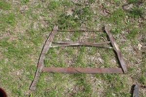lot 398 image: Vintage Wood Saw