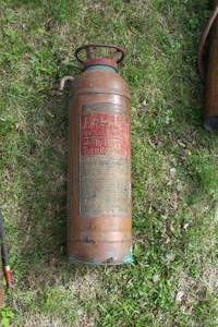 lot 412 image: Vintage Badger Foam Fire Extinguisher