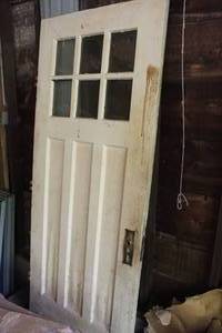 lot 375 image: Exterior House Door 6-pane