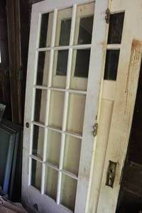 lot 376 image: House Door 18-pane