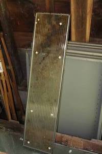 lot 304 image: Lot of (10) Glass Sheets 12x40x10