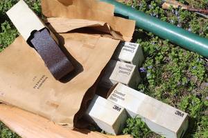 lot 470 image: Lot of (5 Boxes) 3M Coated Abrasive Sanding Belts