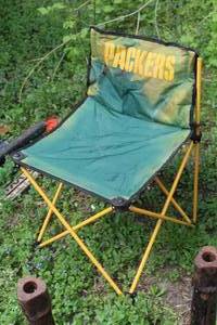 lot 490 image: Packers Folding Chair