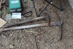 lot 513 image: Lot of (2) Vintage Pick Axes