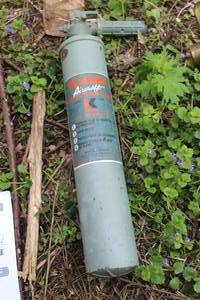 lot 518 image: Vintage Kidde Aircraft Liquid Fire Extinguisher
