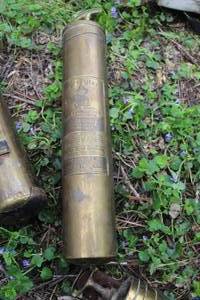 lot 520 image: Vintage Fyr-Fyter Super Model Continuous Stream Fire Extinguisher