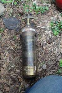 lot 522 image: Vintage Pyrene Fire Extinguisher