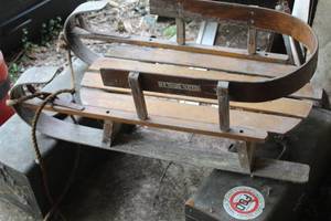 lot 547 image: Vintage Boundary Waters Snow Sled